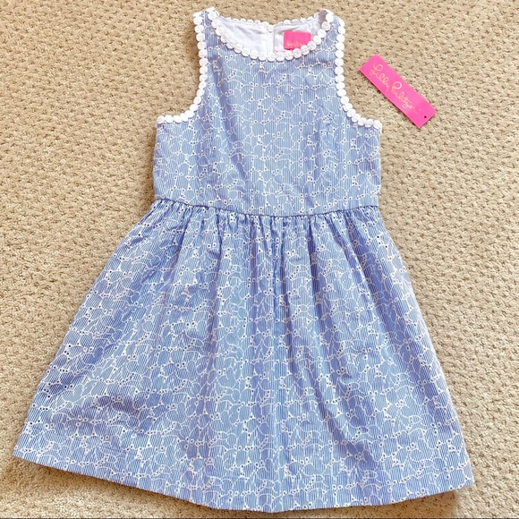Lilly Pulitzer Other - NWT Lilly Pulitzer Tori Blue& White Eyelet Dress💙